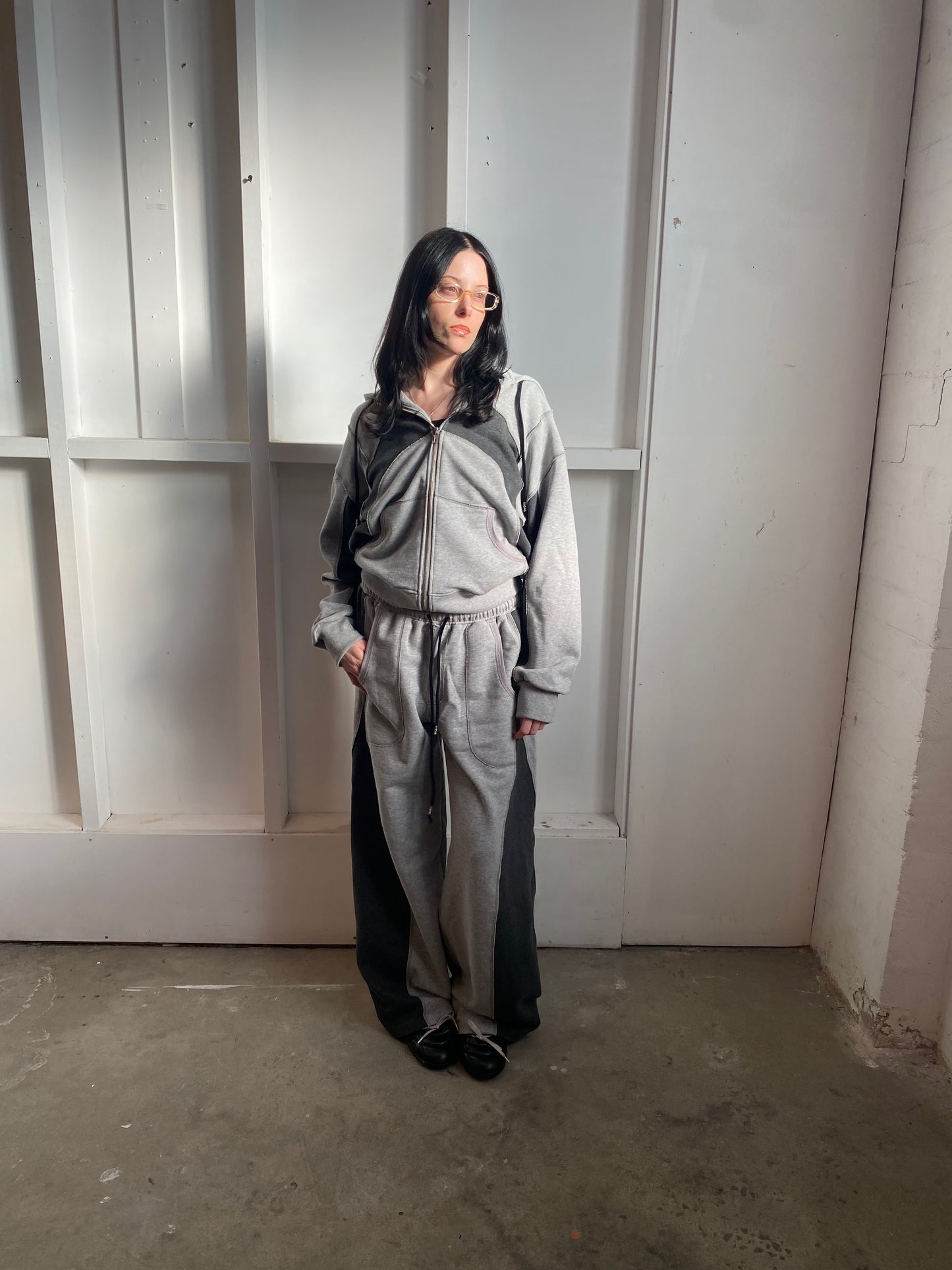PREORDER: Tracksuit Pants - Grey Marle