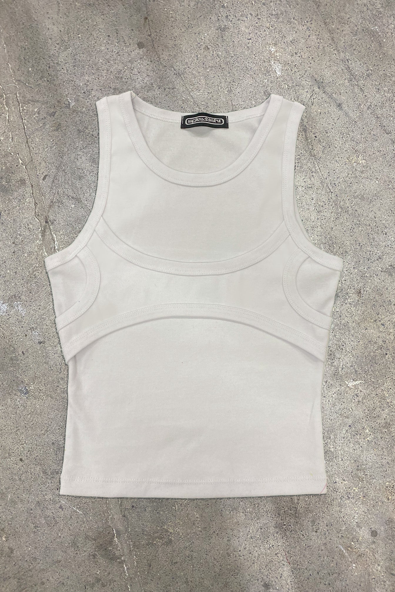Spit Tank White