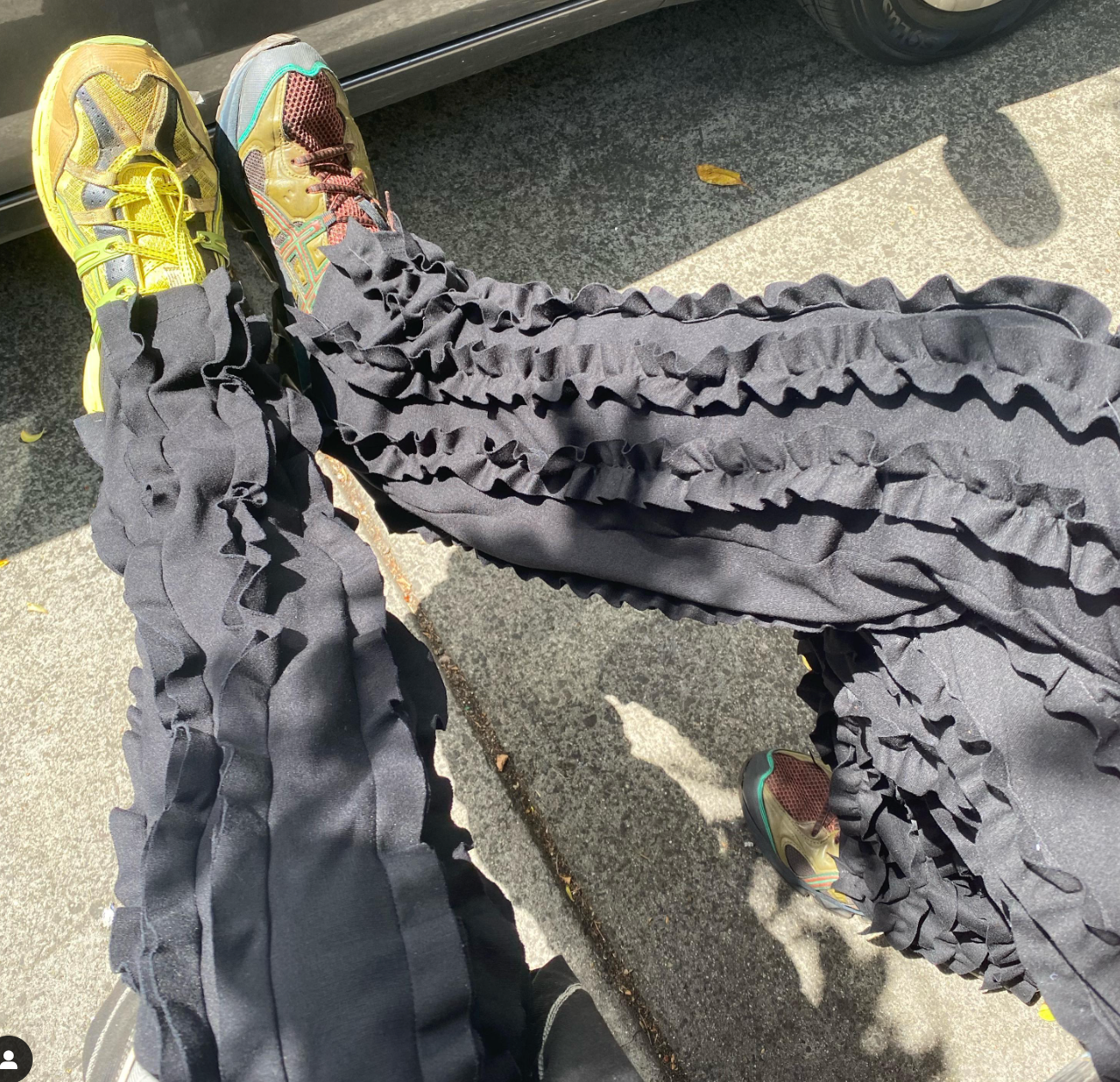 Ruffle Pants