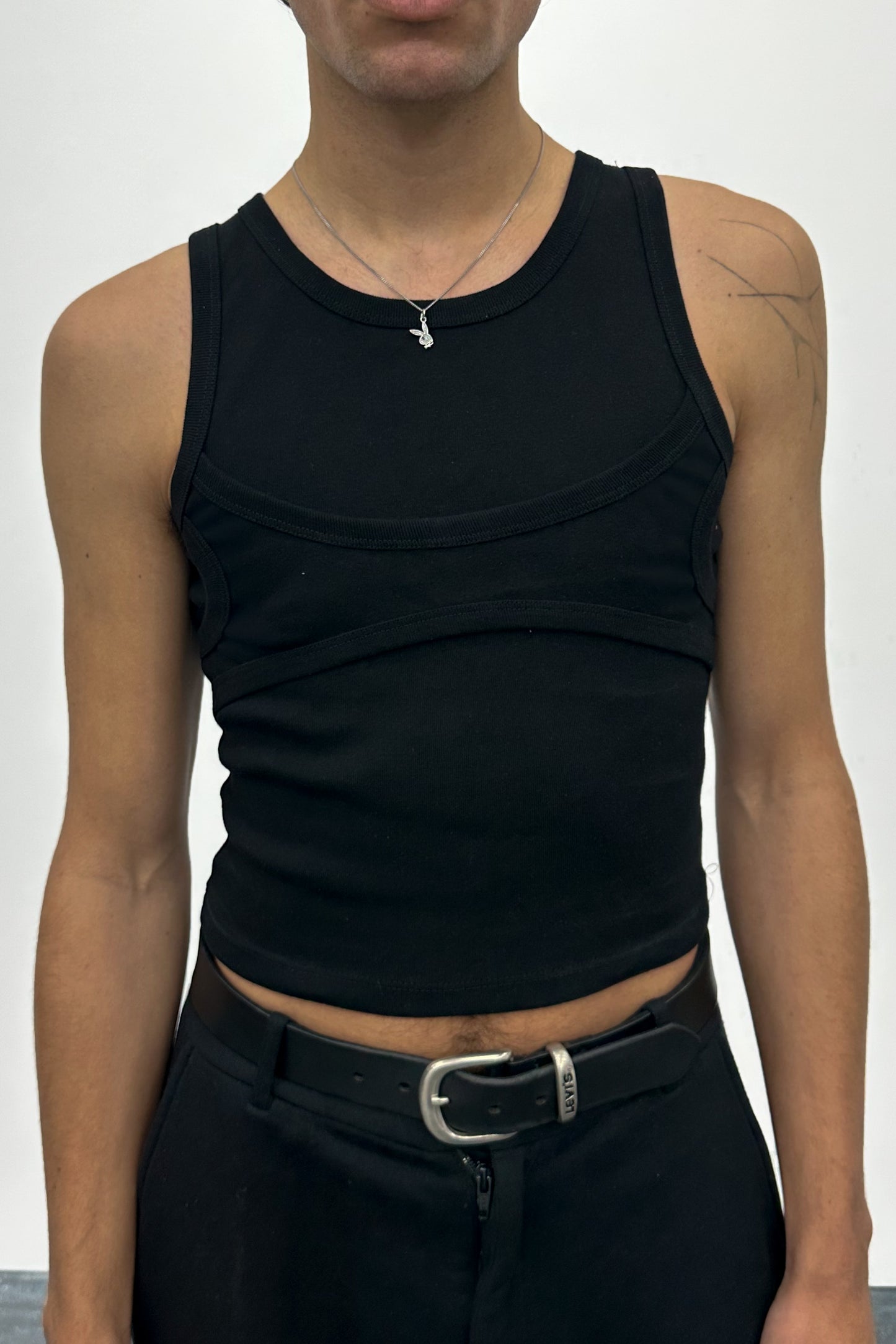 Spit Tank Black