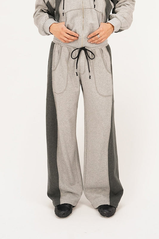 Tracksuit Pants - Grey Marle