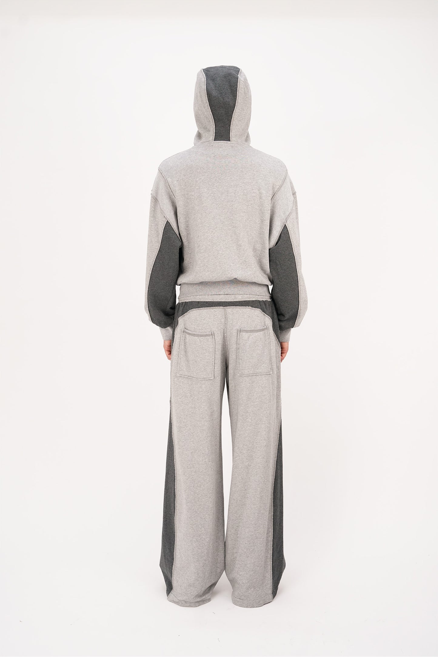 Tracksuit Jacket - Grey Marle
